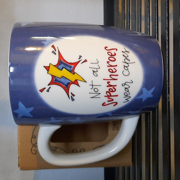 Coffee Tea Cup Mug Not All Superheroes Wear Capes Nurse Doctor Volunteer Gift - Picture 2 of 4